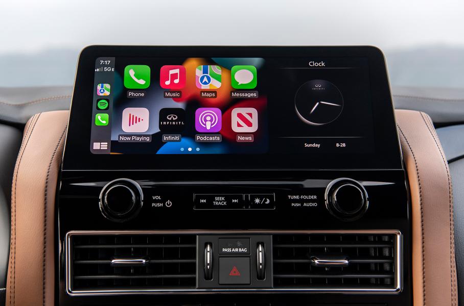 Флагманский кроссовер Infiniti научится управлять умным домом