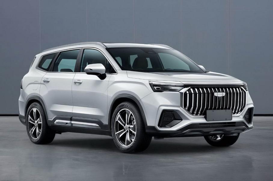 Новый большой кроссовер Geely раскрыли до премьеры