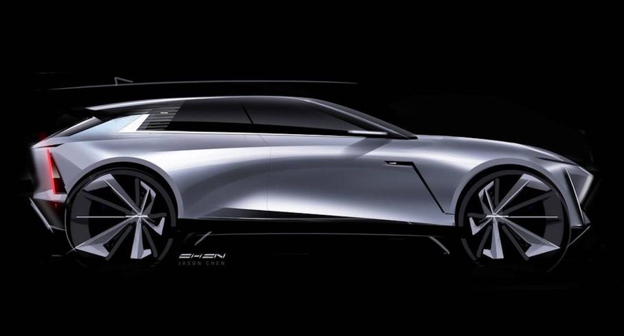 GM показал, каким бы мог быть компактный электромобиль в духе Cadillac Lyriq