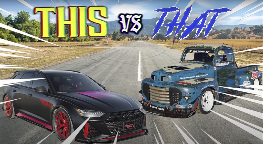 Дизельный пикап Ford сравнили в дрэге с Audi RS 6 Avant