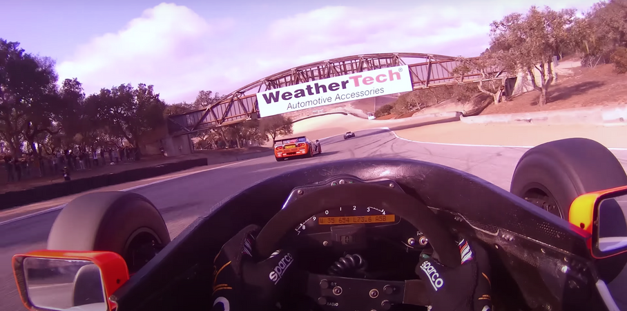 Посмотрите на управление чемпионским болидом Айртона Сенны глазами пилота