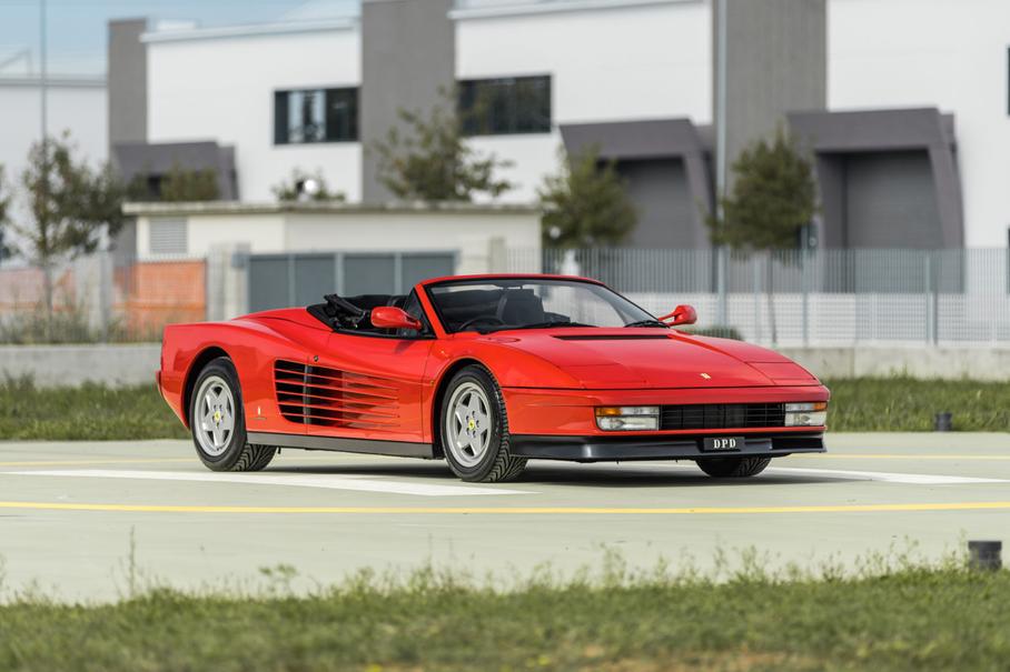 В продаже появился редчайший Ferrari Testarossa Pininfarina Spider