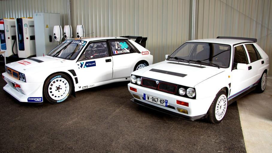 Lancia Delta возродили в виде гоночного электромобиля
