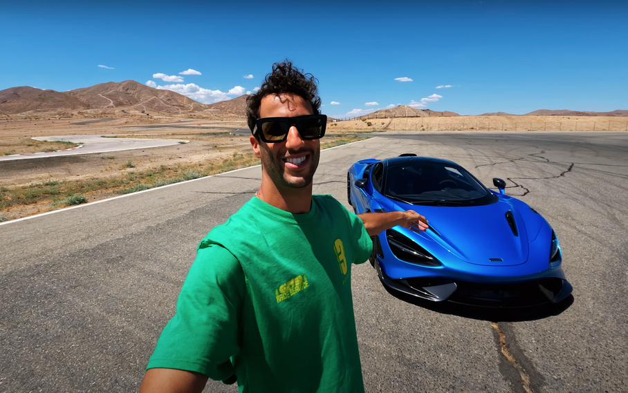 Пилот Формулы-1 испытал McLaren 765LT