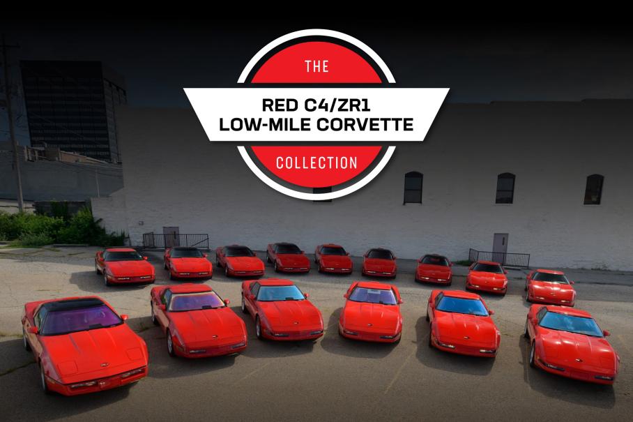 На аукционе продадут коллекцию из 15 Chevrolet Corvette четвертого поколения