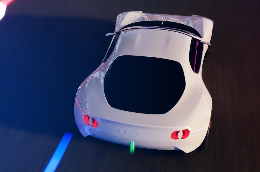 Mazda показала первые изображения нового спорткара