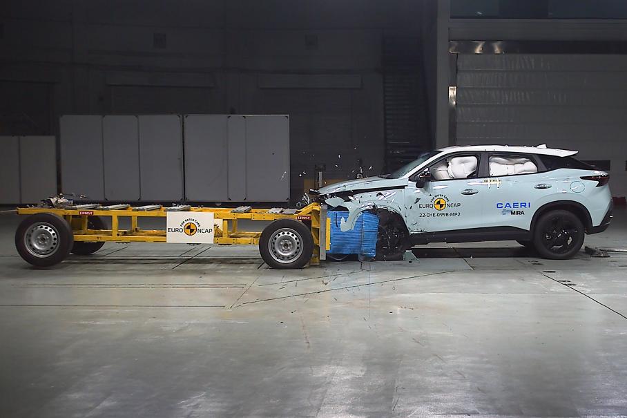 Европейцы провели краш-тест китайской Omoda C5