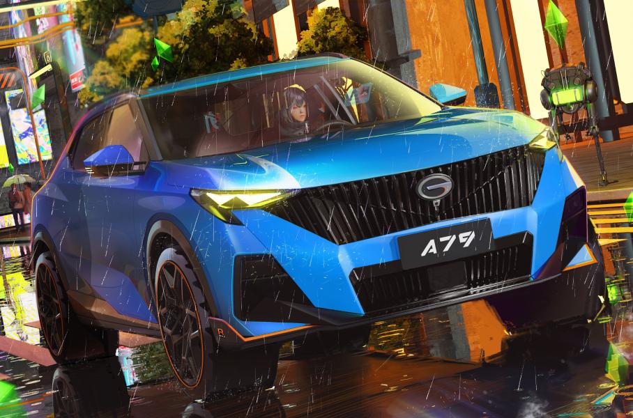 GAC рассекретил новый кроссовер