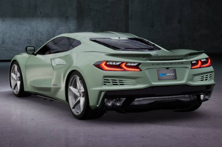 Chevrolet случайно рассекретила гибридный Corvette