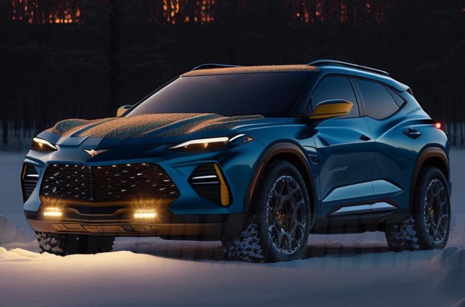 Нейросеть показала, каким может быть кроссовер Corvette