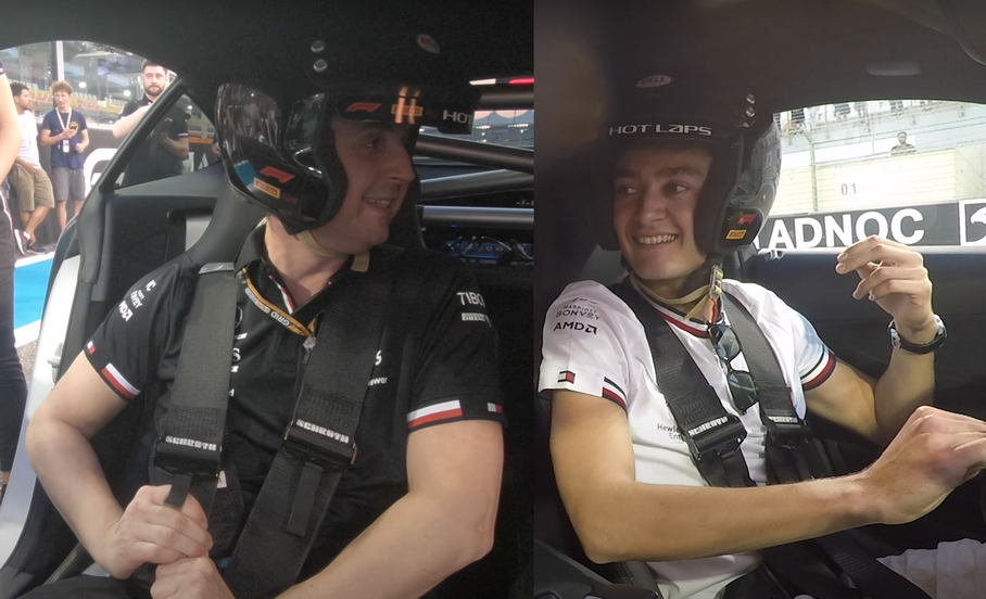 Пилот Формулы-1 напугал своего механика поездкой по гоночной трассе