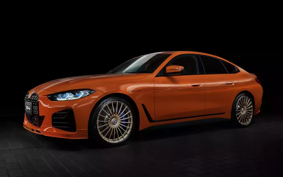 Для Японии сделали уникальную оранжевую Alpina