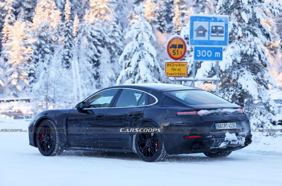 Прототип топ-версии Porsche Panamera, CarPix/CarScoops.com