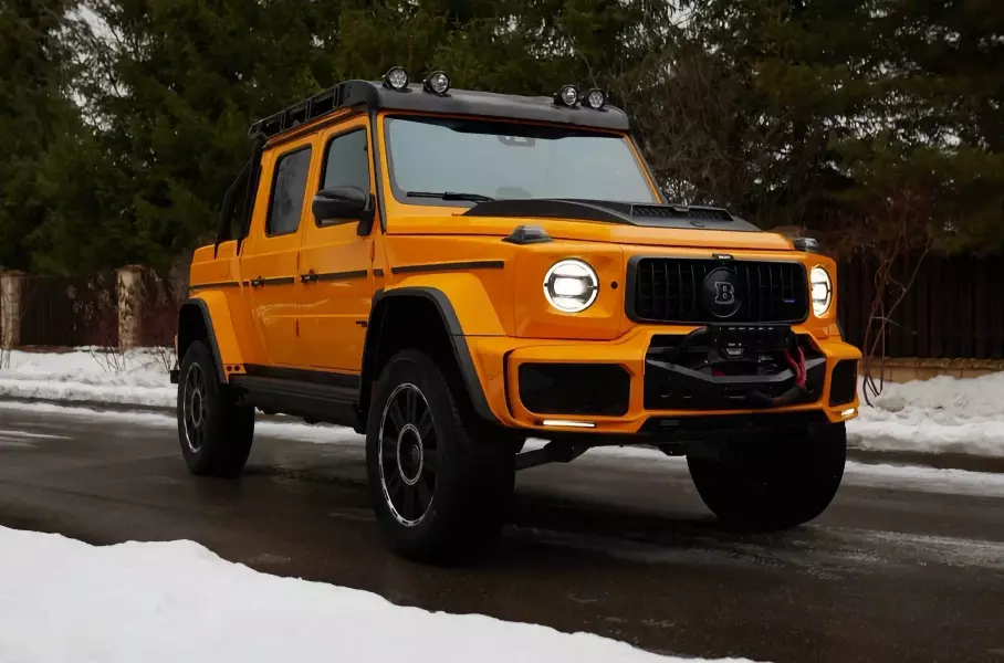 В России продают пикап Brabus за 60 миллионов рублей
