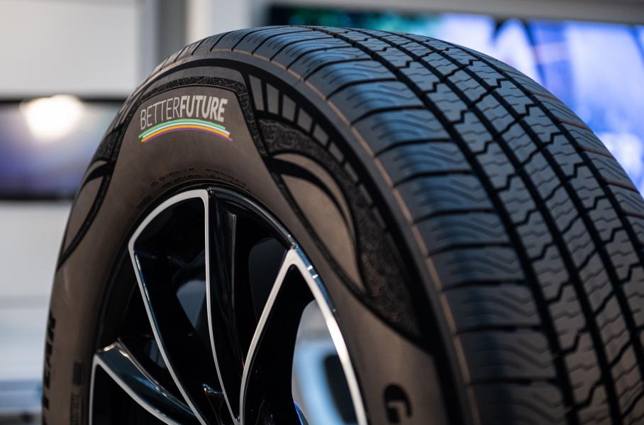 Goodyear представила шины, практически целиком сделанные из био- и вторсырья