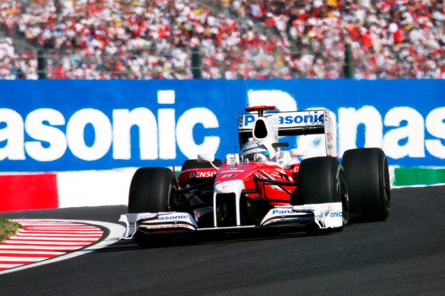 Последний сезон в Формуле 1 команда Panasonic Toyota Racing провела в 2009 году