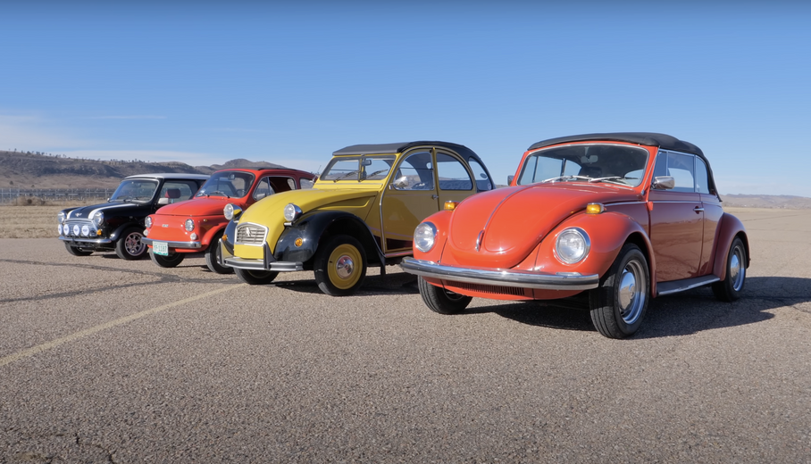 Бюджетные модели прошлого сравнили в гонке по прямой