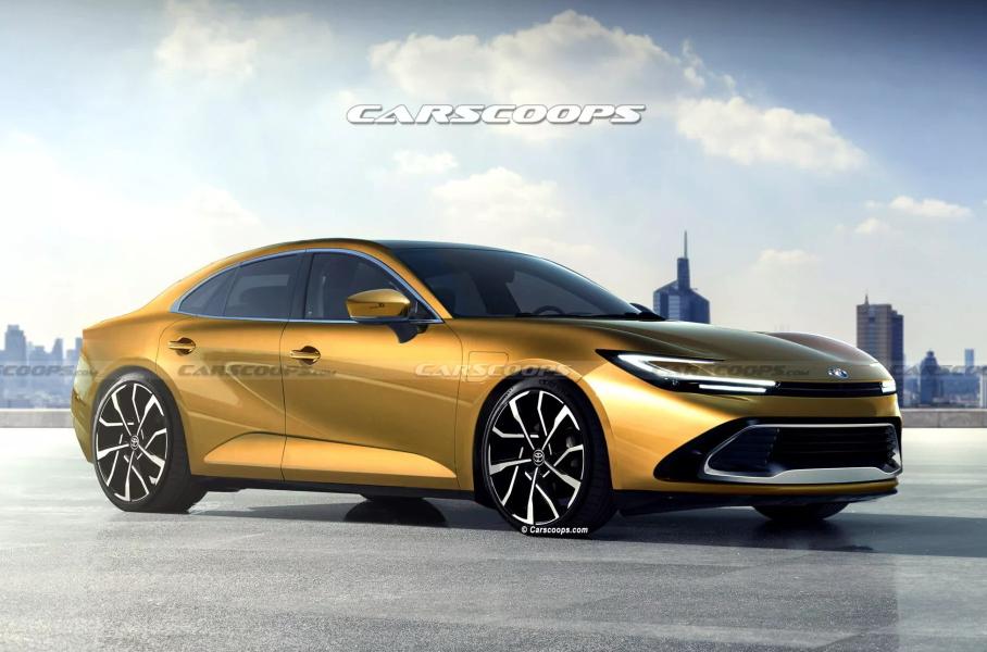 Новый Toyota Camry, неофициальный рендер CarScoops.com