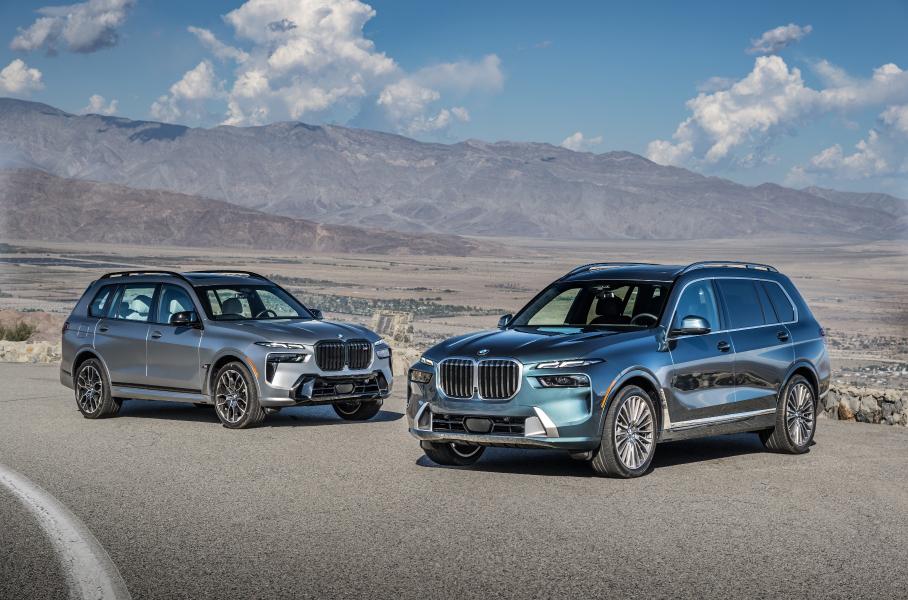 BMW X7 получил фары с кристаллами Swarovski