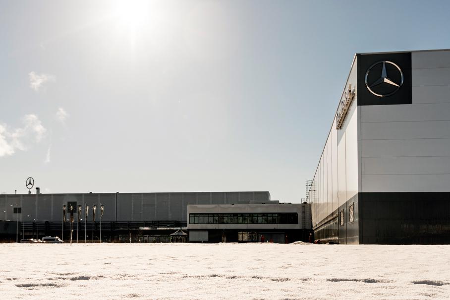 Завод Mercedes-Benz в России. Архивное фото