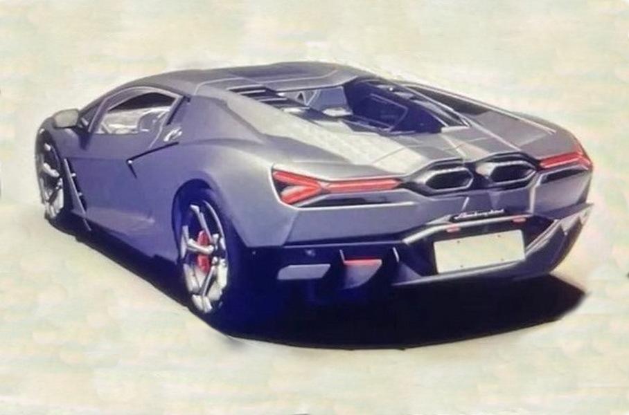 Внешность преемника Lamborghini Aventador раскрыли до премьеры