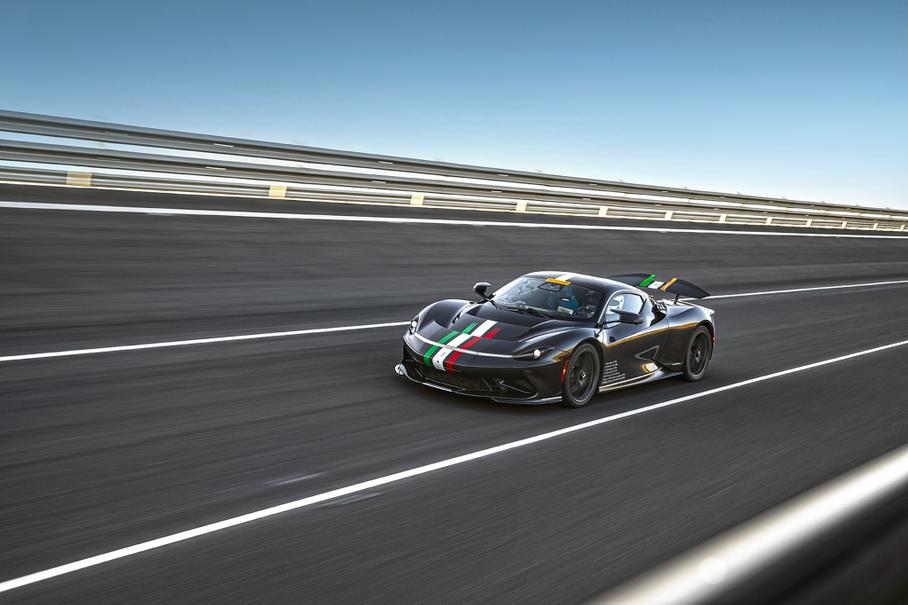 Гиперкар Pininfarina Battista стал мировым рекордсменом в гонке по прямой