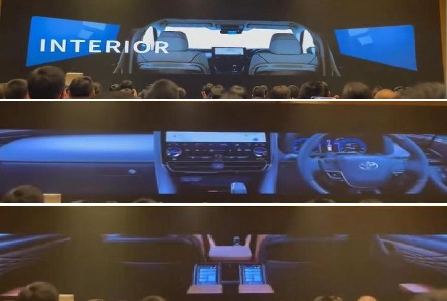 Интерьер нового минивэна Toyota Alphard раскрыли до премьеры