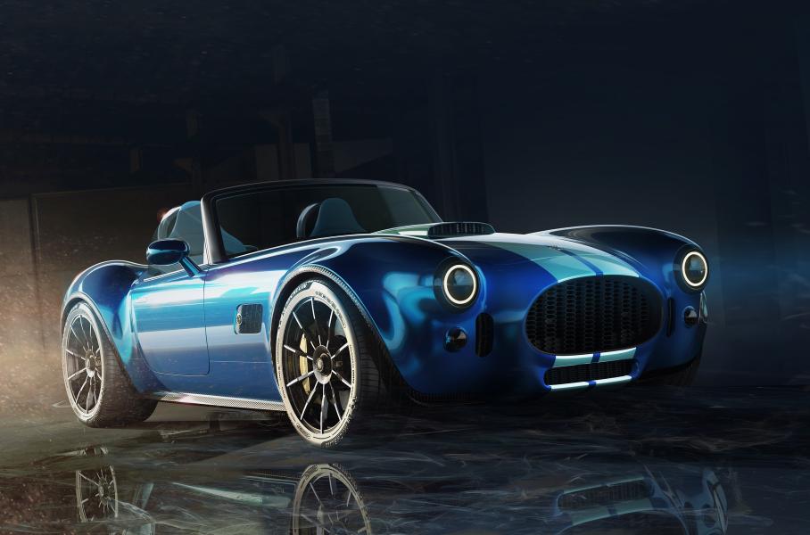 Представлен новый AC Cobra c компрессорным V8 и классическим дизайном из 60-х