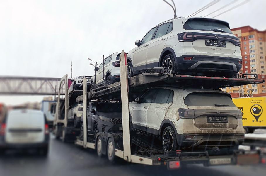 В Россию привезли еще один китайский Volkswagen