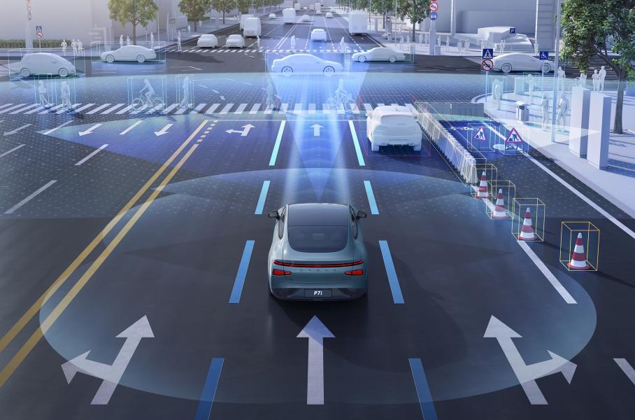 Обновленный электроседан XPeng P7 получил продвинутый «автопилот»