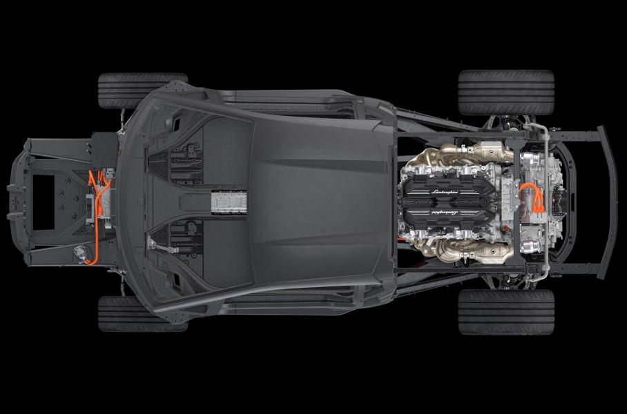 Супергибрид Lamborghini LB744: новые подробности