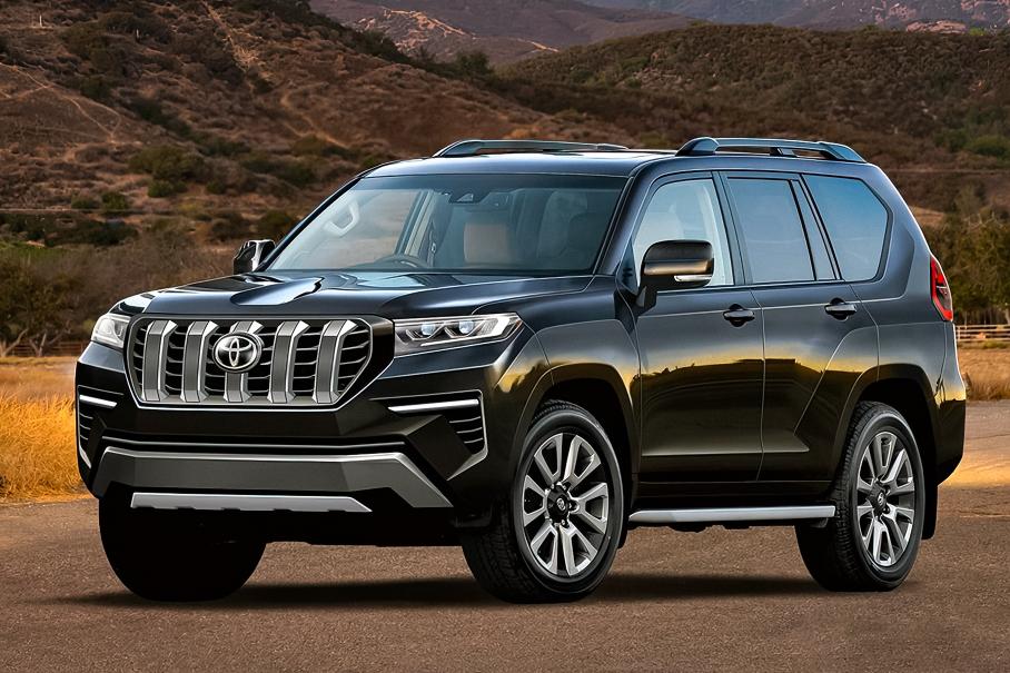 Новый Toyota Land Cruiser Prado получит три разных «лица»