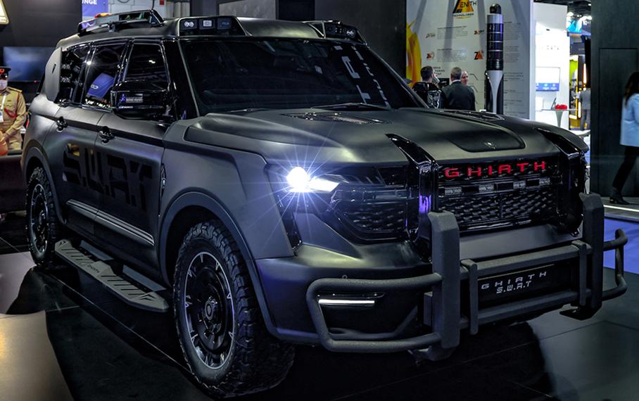 Посмотрите на брутальный дубайский внедорожник для спецназа