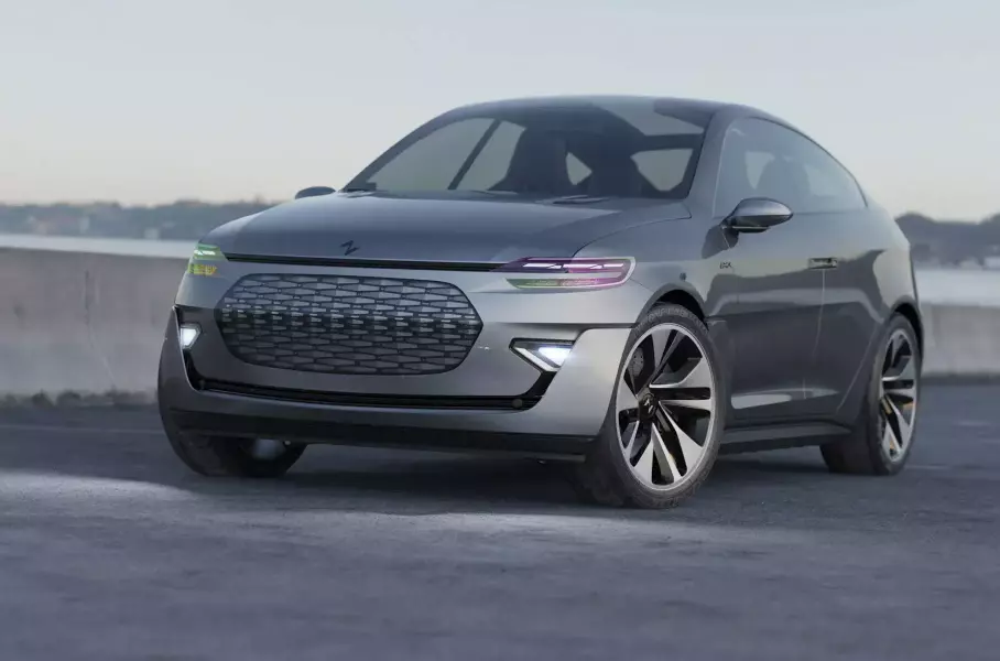 Стартап из Малайзии показал премиальный купе-кроссовер на водороде