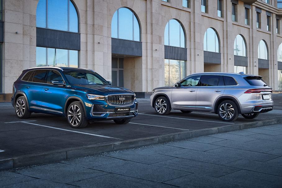 Geely запустила «живые» продажи кроссовера Monjaro