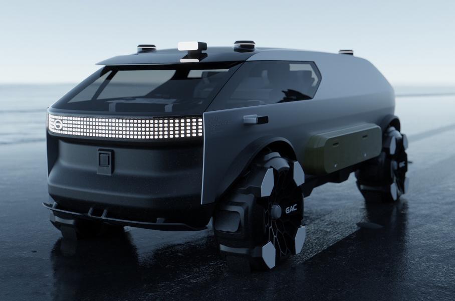 GAC показал двухместный минивэн-внедорожник с автопилотом