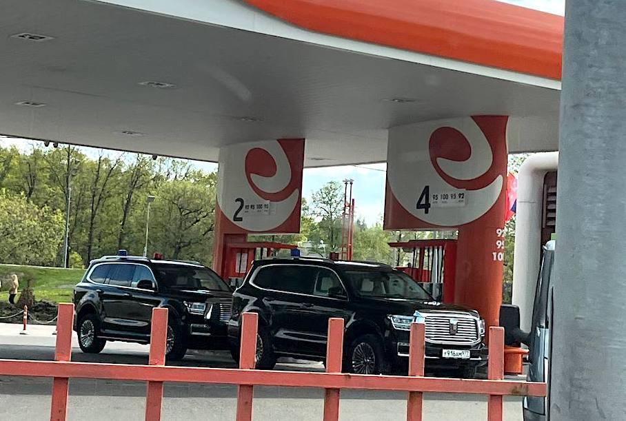 Китайские «Танки» заметили в кортеже Федеральной службы охраны