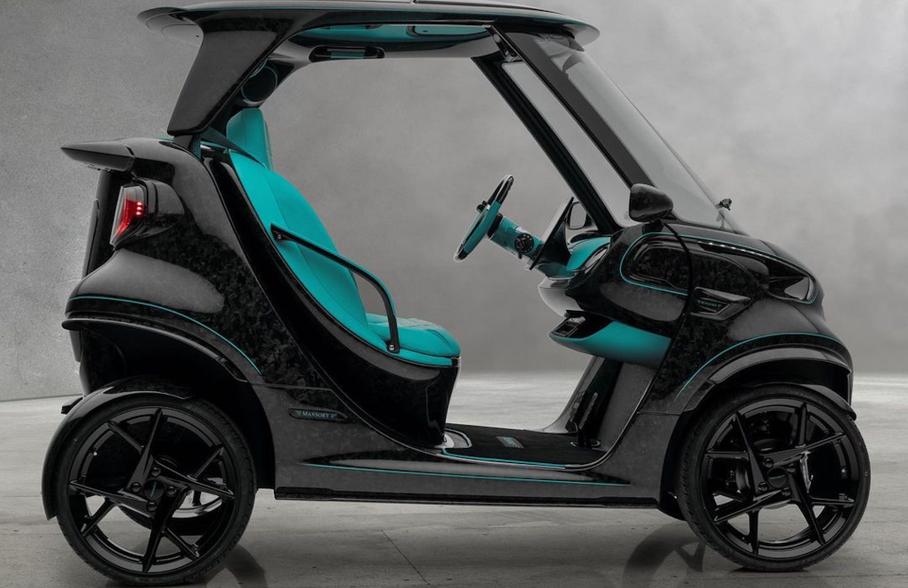 Mansory показала роскошный гольф-кар из кованого карбона