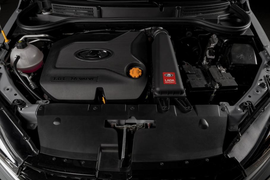Двигатель ВАЗ-21179 под капотом Lada Vesta Sport