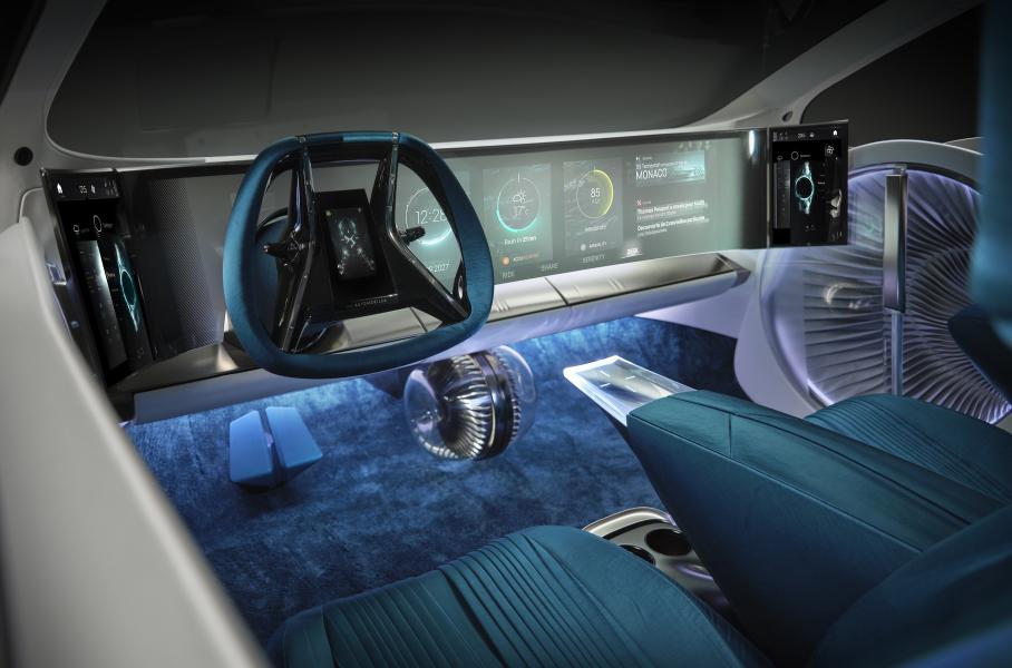 Марка DS создала интерьер будущего