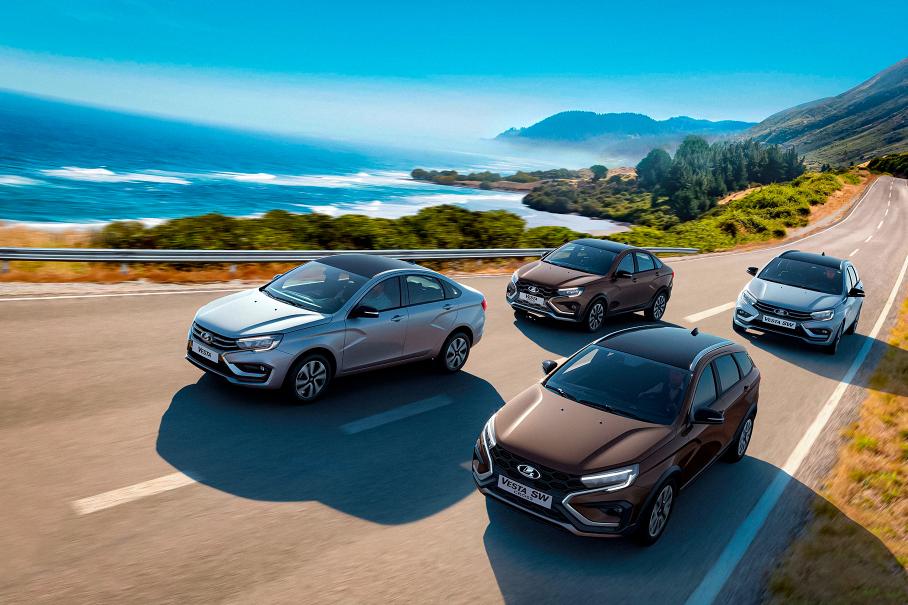 Семейство Lada Vesta.