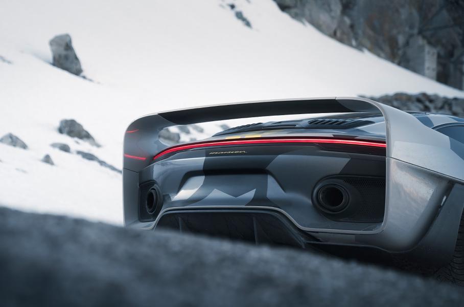 Видео: суперкар MP Gemballa Marsien прокатился по леднику Зёльден