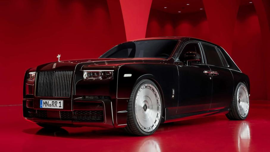Rolls-Royce Phantom получил очень необычные монолитные колёса