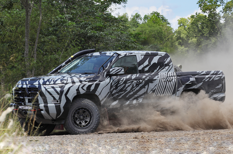 Новый Mitsubishi L200 испытают в гонках