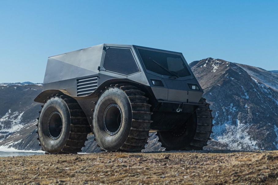 В России стартовали продажи нового вездехода от создателя «Шерпа»