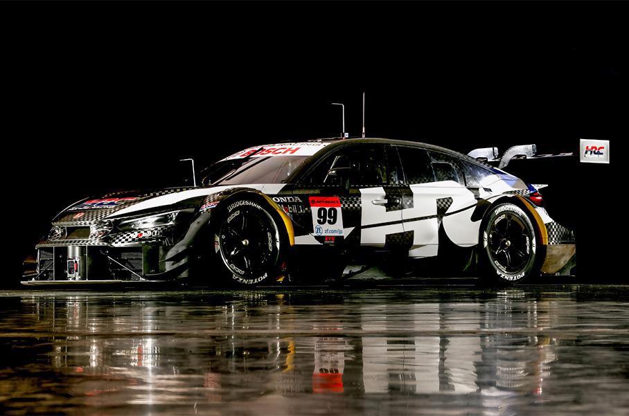 Honda показала гоночный Civic Type R для Super GT