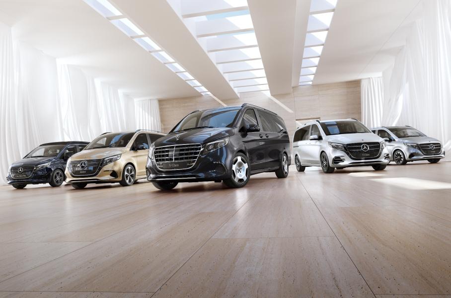 Mercedes-Benz обновила вэны V-Class и Vito