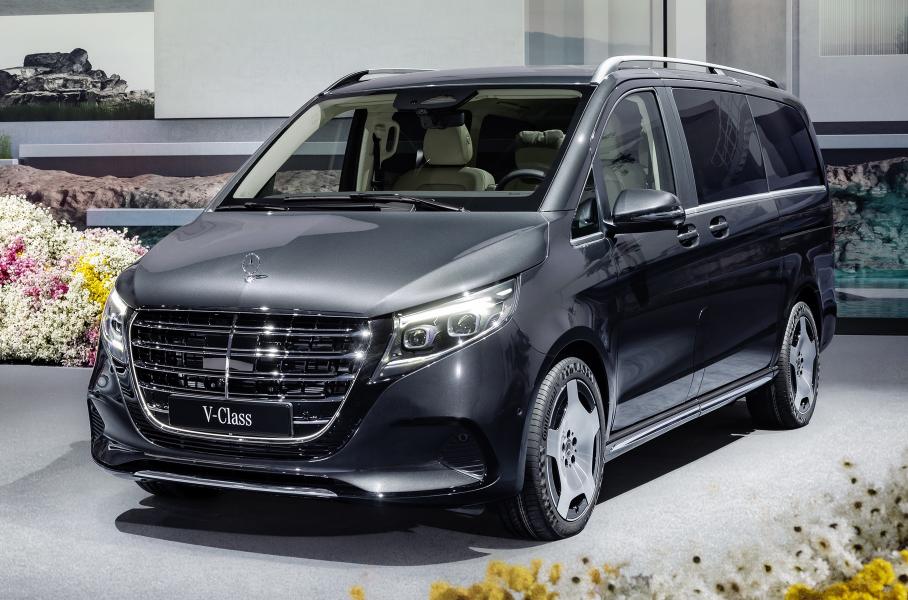 Mercedes-Benz обновила вэны V-Class и Vito