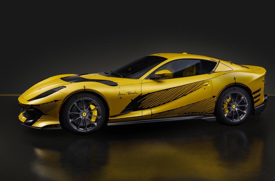 Ferrari 812 Competizione превратили в «эскиз на колёсах»
