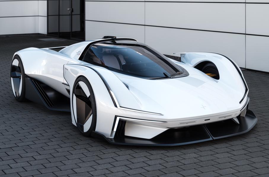 В Мюнхене дебютировал электрический суперкар Polestar Synergy